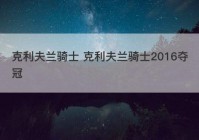 克利夫兰骑士 克利夫兰骑士2016夺冠