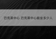 巴克莱中心 巴克莱中心能坐多少人