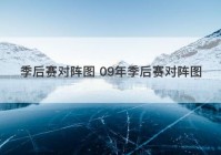 季后赛对阵图 09年季后赛对阵图