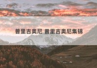 普里吉奥尼 普里吉奥尼集锦