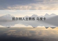 凯尔特人主教练 乌度卡