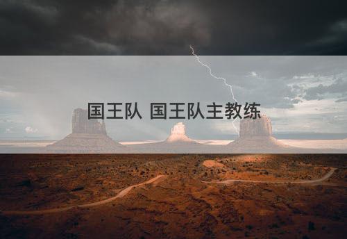 国王队 国王队主教练