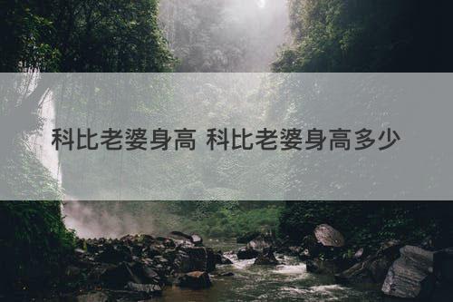 科比老婆身高 科比老婆身高多少