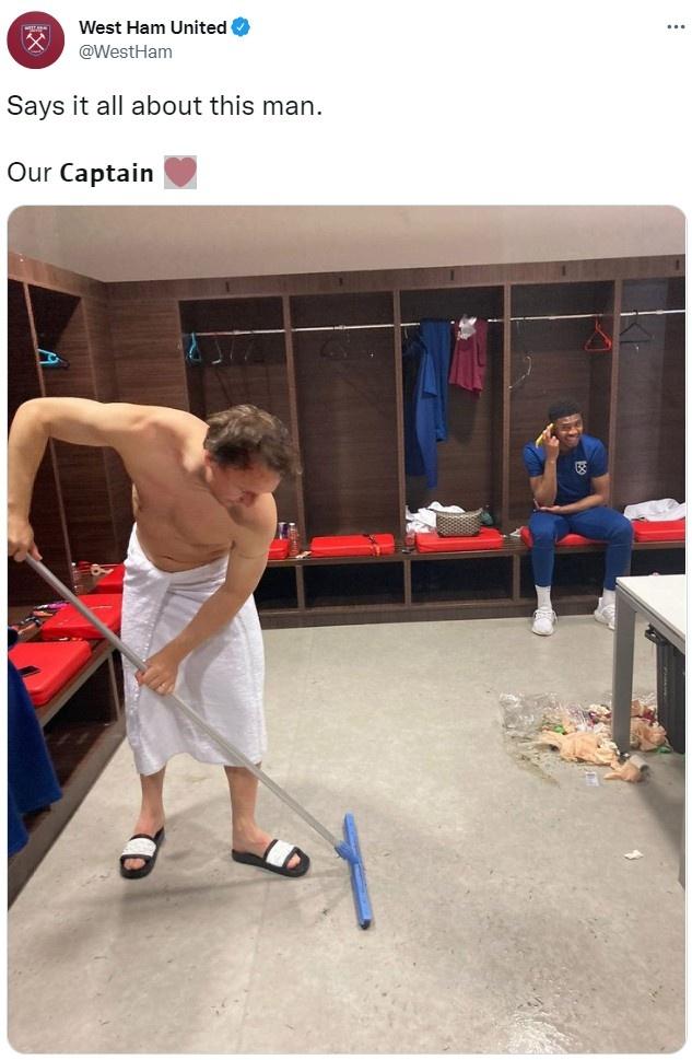 帕切科：西汉姆联宣布贝莱林成为球队的新任队长