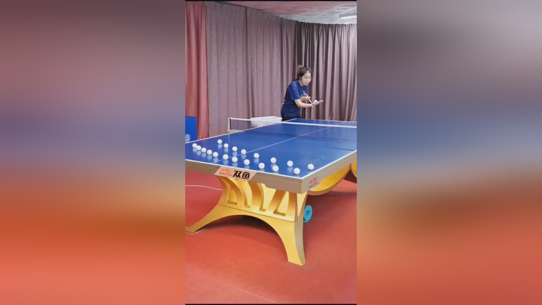 西女：争取取得比上一次更大的进步，乒乓球给了我很多的快乐